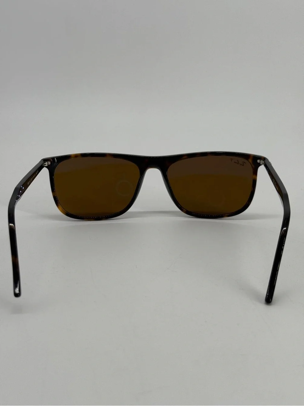 RAY-BAN SUNGLASSES RB2216 902/57 HAVANA FRAME BROWN POLARIZED LENS 145mm